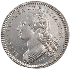 France, Royal, Token, AU(55-58), Silver, Feuardent #1642var, 9.65