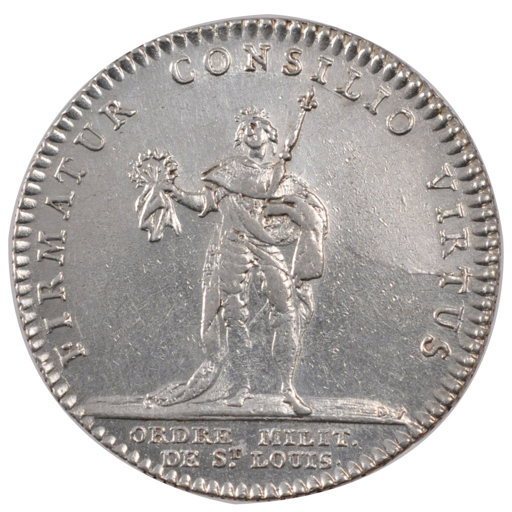 France, Royal, Token, AU(55-58), Silver, Feuardent #1642var, 9.65