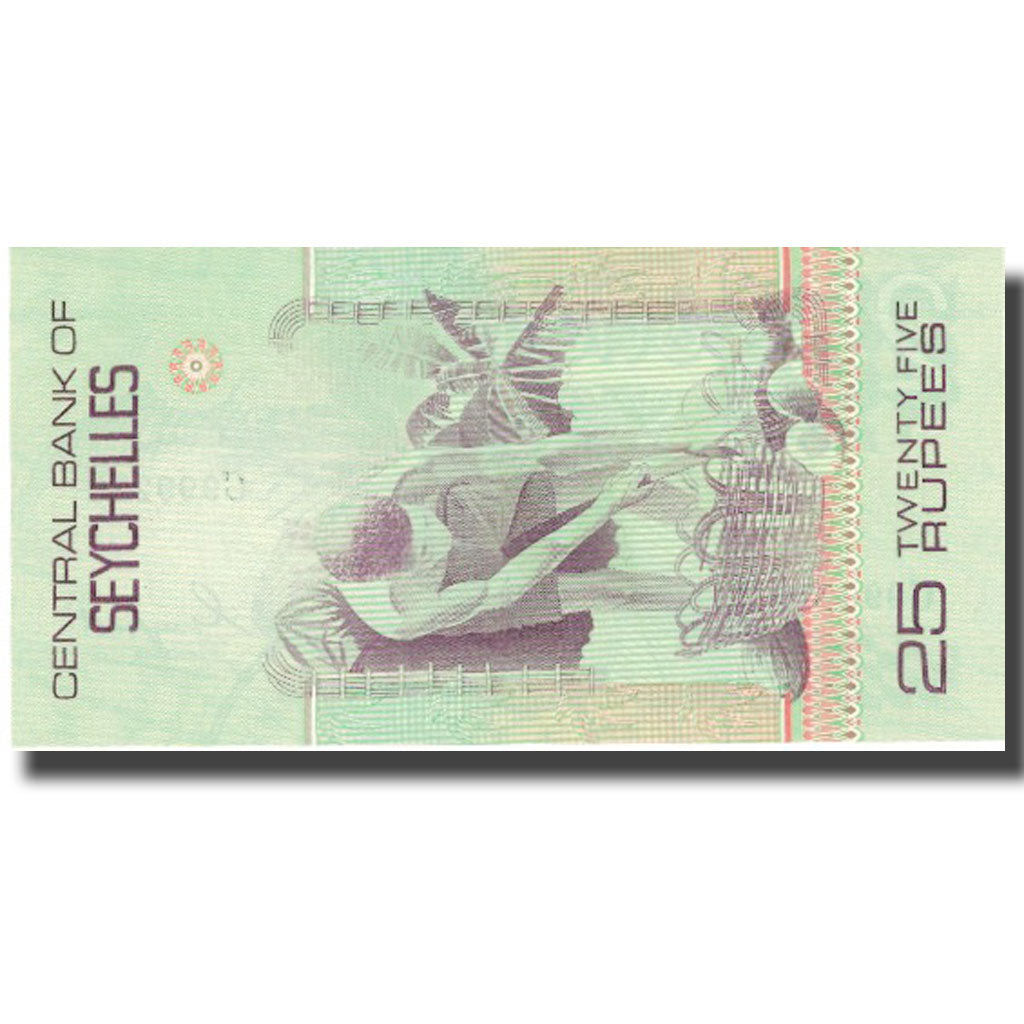 Billete, 25 Rupees, Undated (1983), Seychelles, KM:29a, UNC