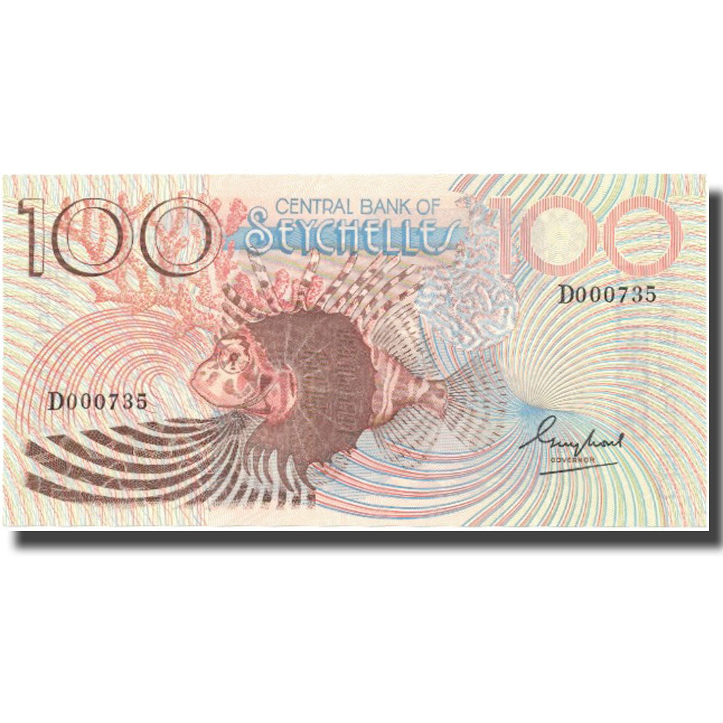 Banknote, Seychelles, 100 Rupees, Undated (1983), KM:31a, UNC(64)