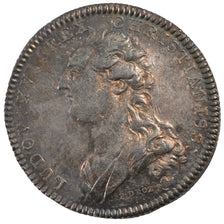 France, Royal, Token, 1776, AU(50-53), Silver, Feuardent #339, 8.10