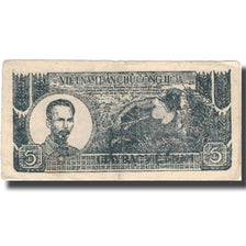 Banknote, Vietnam, 5 D<ox>ng, 1948, 1948, KM:17a, VF(30-35)