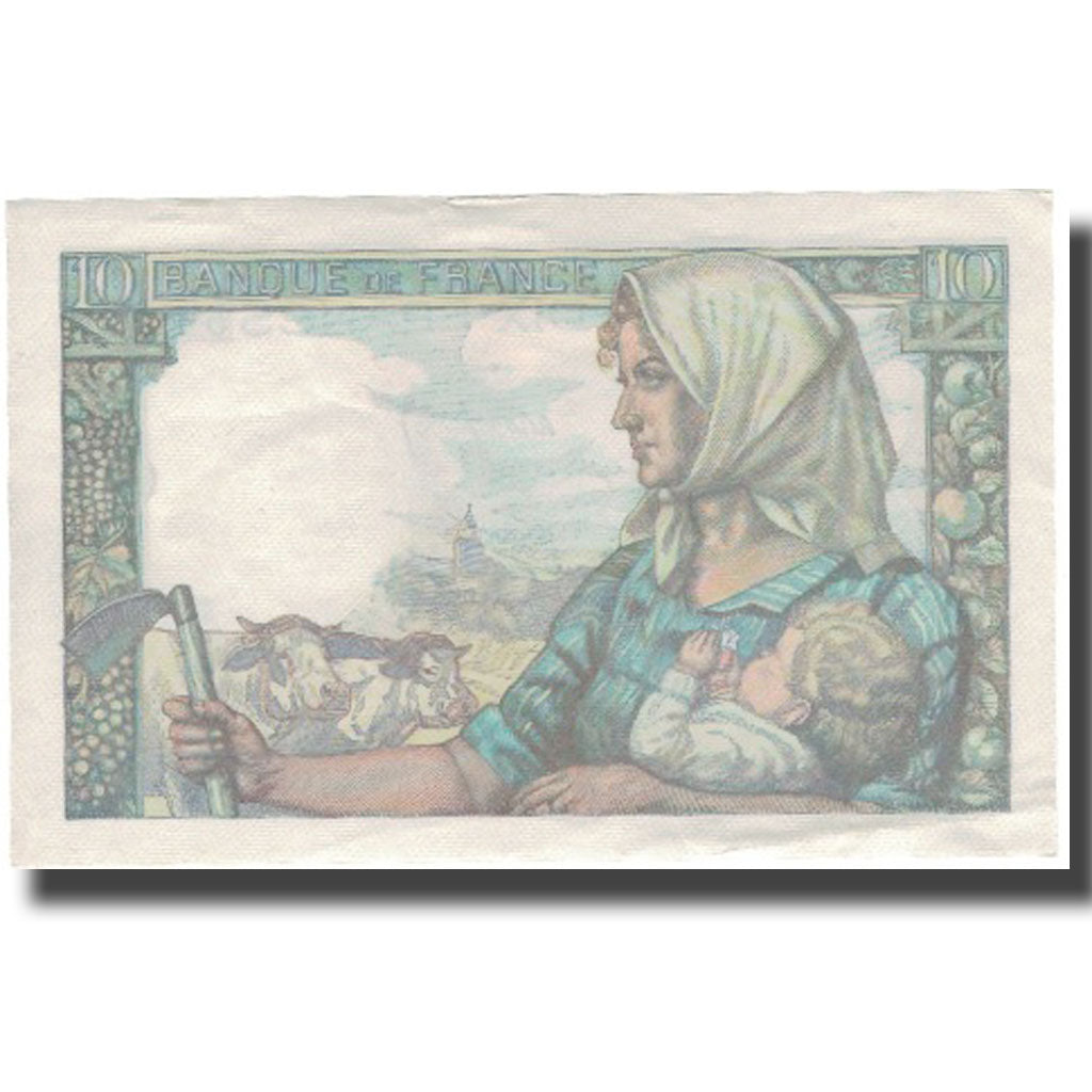 Francia, 10 Francs, Mineur, 1943, 1943-09-09, BB, Fayette:8.9, KM:99d