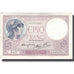 Frankrijk, 5 Francs, Violet, 1939, 1939-08-10, TTB, Fayette:4.17, KM:83