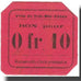 Banknote, Algeria, Sidi-Bel-Abbès, 10 Centimes, valeur faciale, 1916, 1916