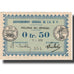 Banknote, Senegal, 0.50 Franc, valeur faciale, 1917, 1917-02-11, KM:1b, UNC(64)
