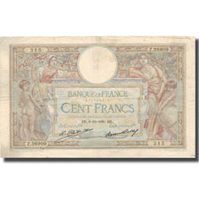 France, 100 Francs, Luc Olivier Merson, 1930, 1930-10-09, VF(20-25)