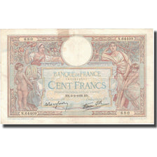 Frankrijk, 100 Francs, Luc Olivier Merson, 1939, 1939-02-09, TB, Fayette:25.42