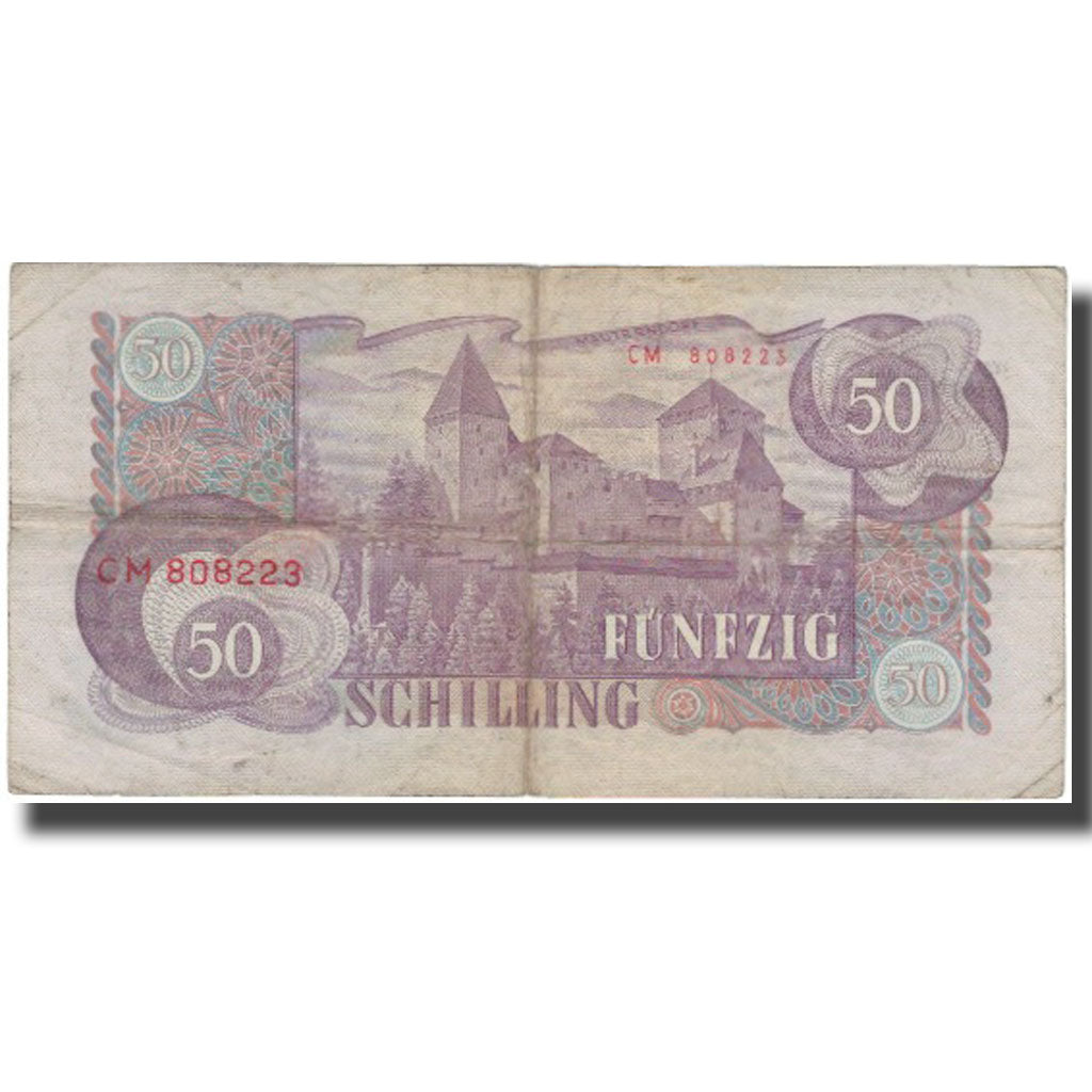 Banknote, Austria, 50 Schilling, 1962, 1962-07-02, KM:137a, VF(20-25)