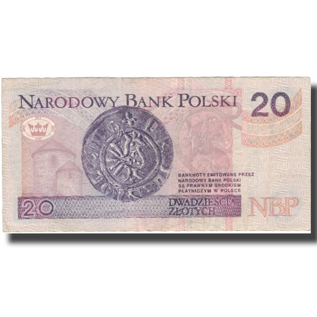 Banknote, Poland, 20 Zlotych, 1994, 1994-03-25, KM:174a, EF(40-45)