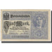 Banknote, Germany, 5 Mark, 1917, 1917-08-01, KM:56b, AU(50-53)