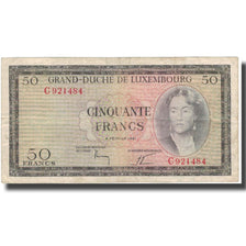 Banknote, Luxembourg, 50 Francs, 1961, 1961-02-06, KM:51a, VF(30-35)