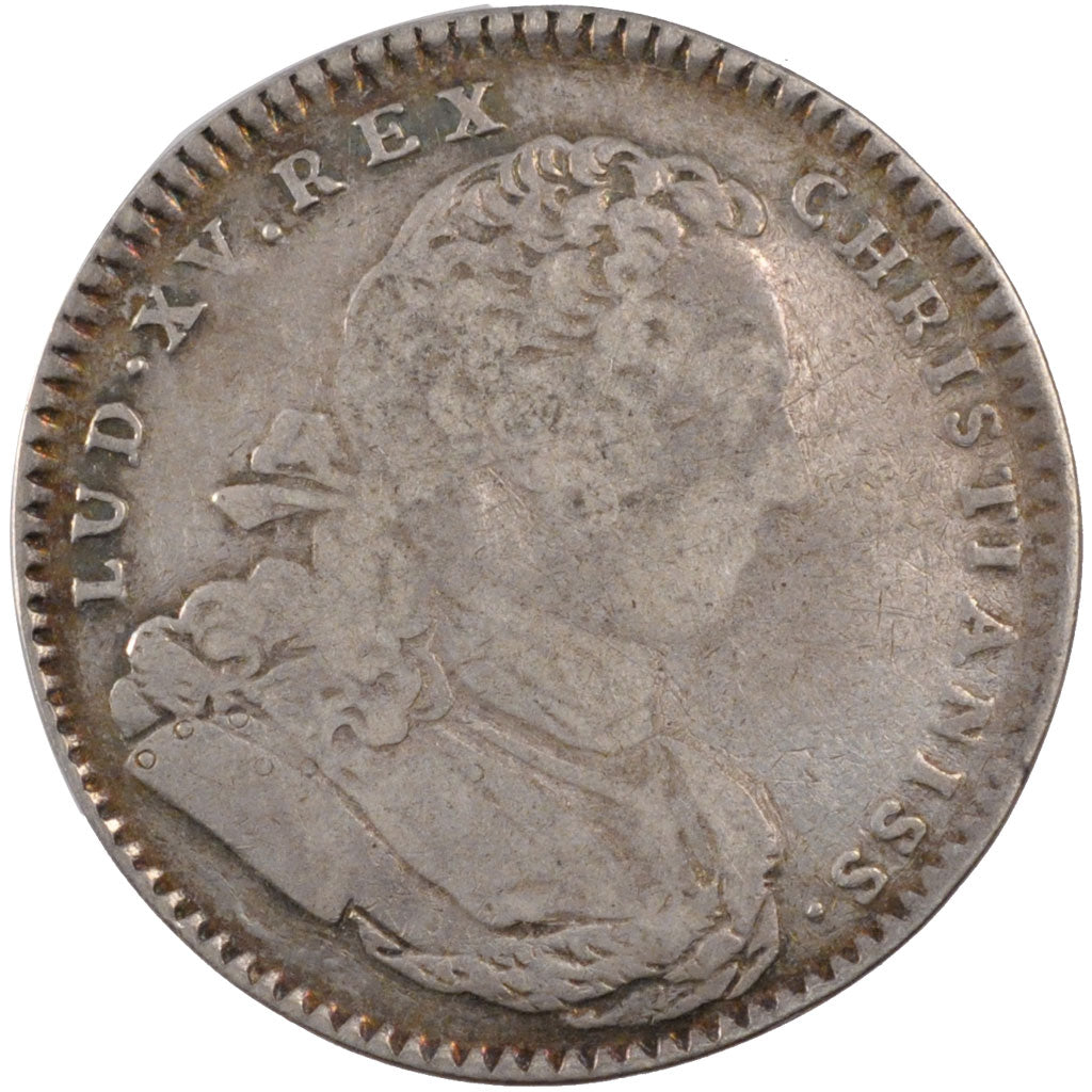 France, Royal, Token, 1731, VF(30-35), Silver, Feuardent #330, 7.98