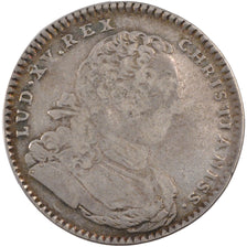 France, Royal, Token, 1731, VF(30-35), Silver, Feuardent #330, 7.98