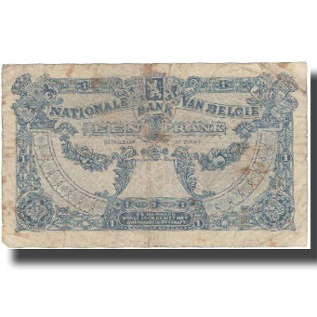 Banknote, Belgium, 1 Franc, 1920, 1920-04-07, KM:92, VF(20-25)