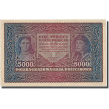 Banknote, Poland, 5000 Marek, 1920, 1920-02-07, KM:31, AU(50-53)