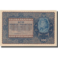 Banknote, Poland, 100 Marek, 1919, 1919-08-23, KM:27, UNC(63)