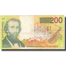 Banknote, Belgium, 200 Francs, 1995, Undated (1995), KM:148, VF(30-35)
