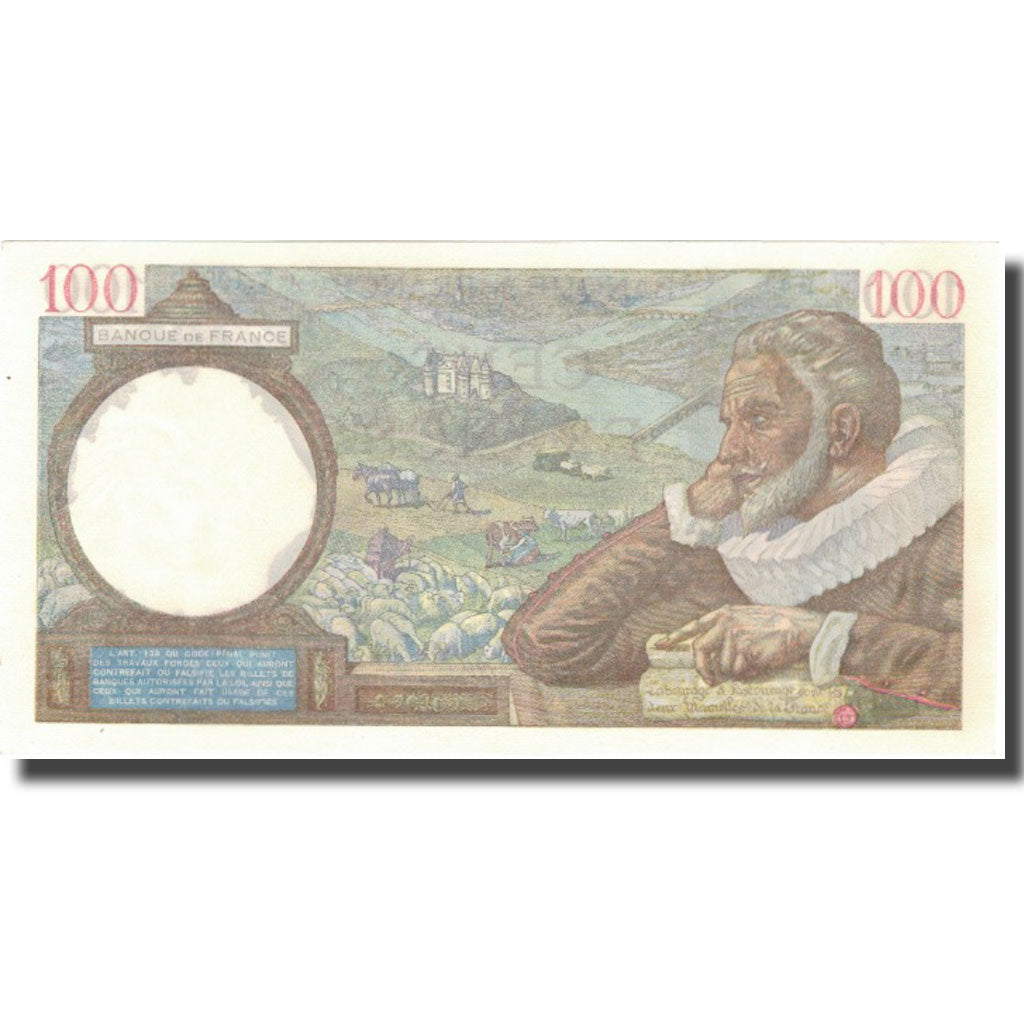 Francia, 100 Francs, Sully, 1941, 1941-13-03, UNC, Fayette:26.48, KM:94