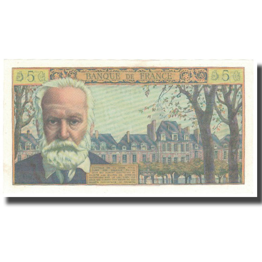 Frankreich, 5 Nouveaux Francs, Victor Hugo, 1962, 1962-07-05, VZ+