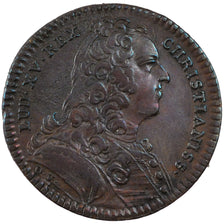France, Royal, Token, 1740, EF(40-45), Copper, Feuardent #2051, 7.22