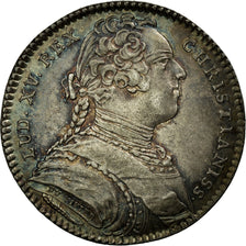 France, Token, Royal, 1735, AU(55-58), Silver, Feuardent:2041