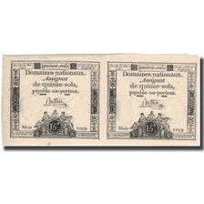 France, 15 Sols, 1793, 1793-05-23, AU(50-53), KM:A69b