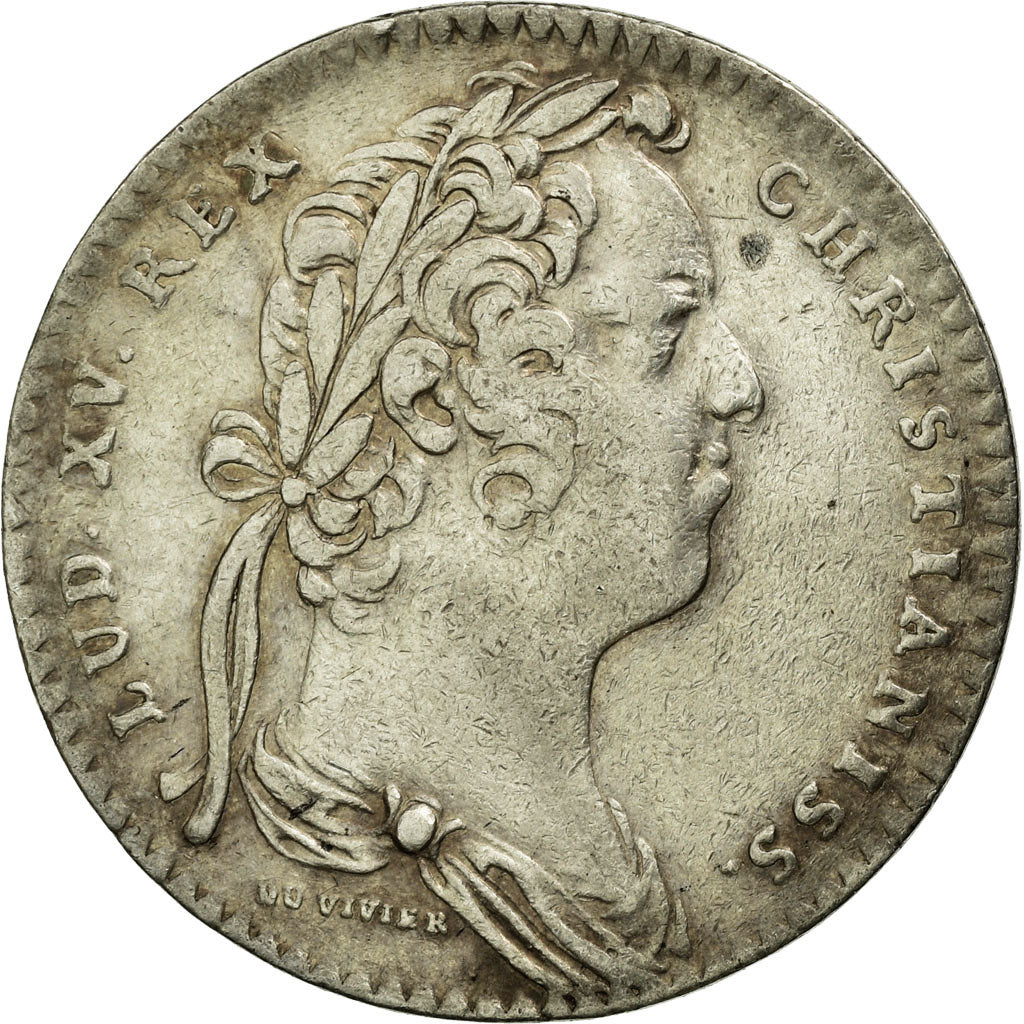 France, Token, Royal, 1732, AU(50-53), Silver, Feuardent:2032