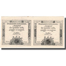France, 15 Sols, 1793, 1793-05-23, EF(40-45), KM:A69b