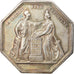 Frankrijk, Medaille, Banque de France, An VIII, Dumarest, PR, Zilver
