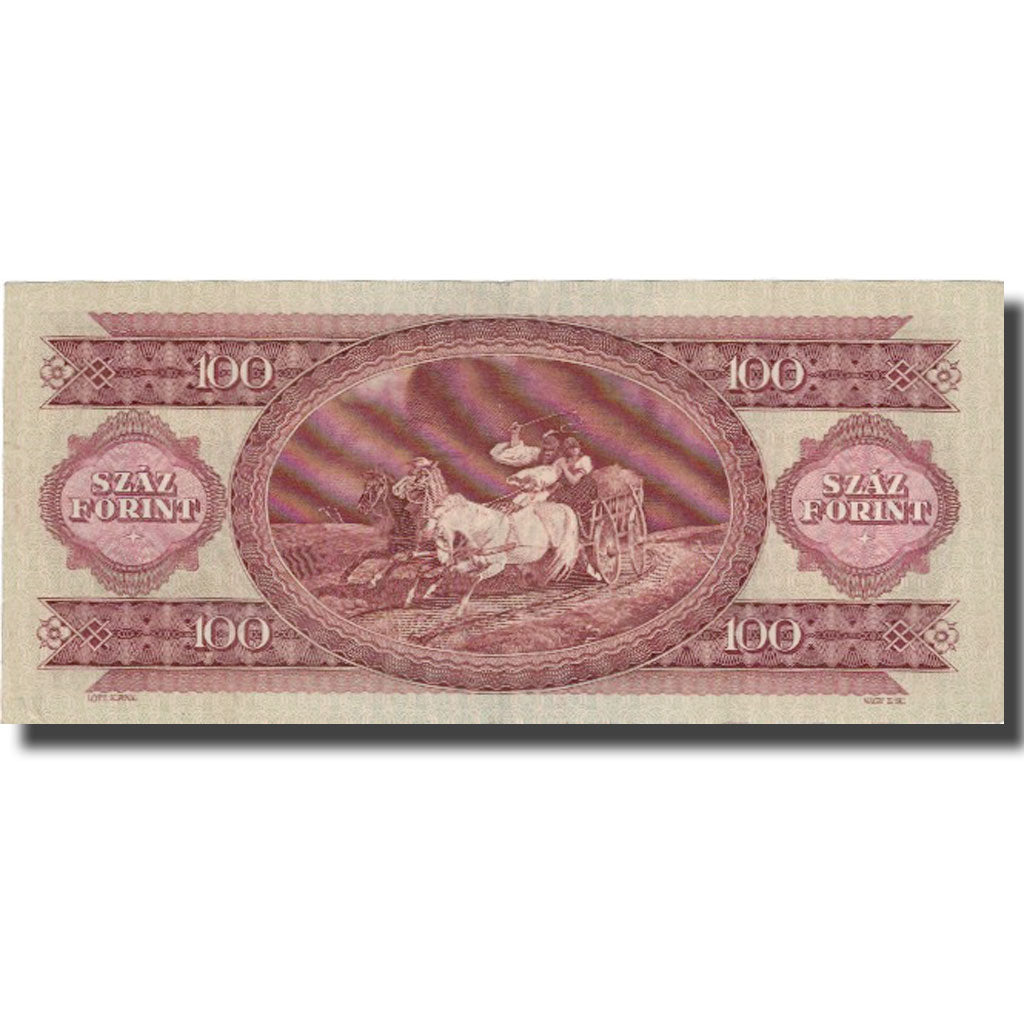 Banknote, Hungary, 100 Forint, 1975-10-28, KM:171e, AU(50-53)