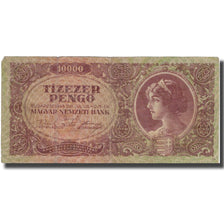 Banknote, Hungary, 10,000 Pengö, 1945-1946, 1945-07-15, KM:119a, EF(40-45)