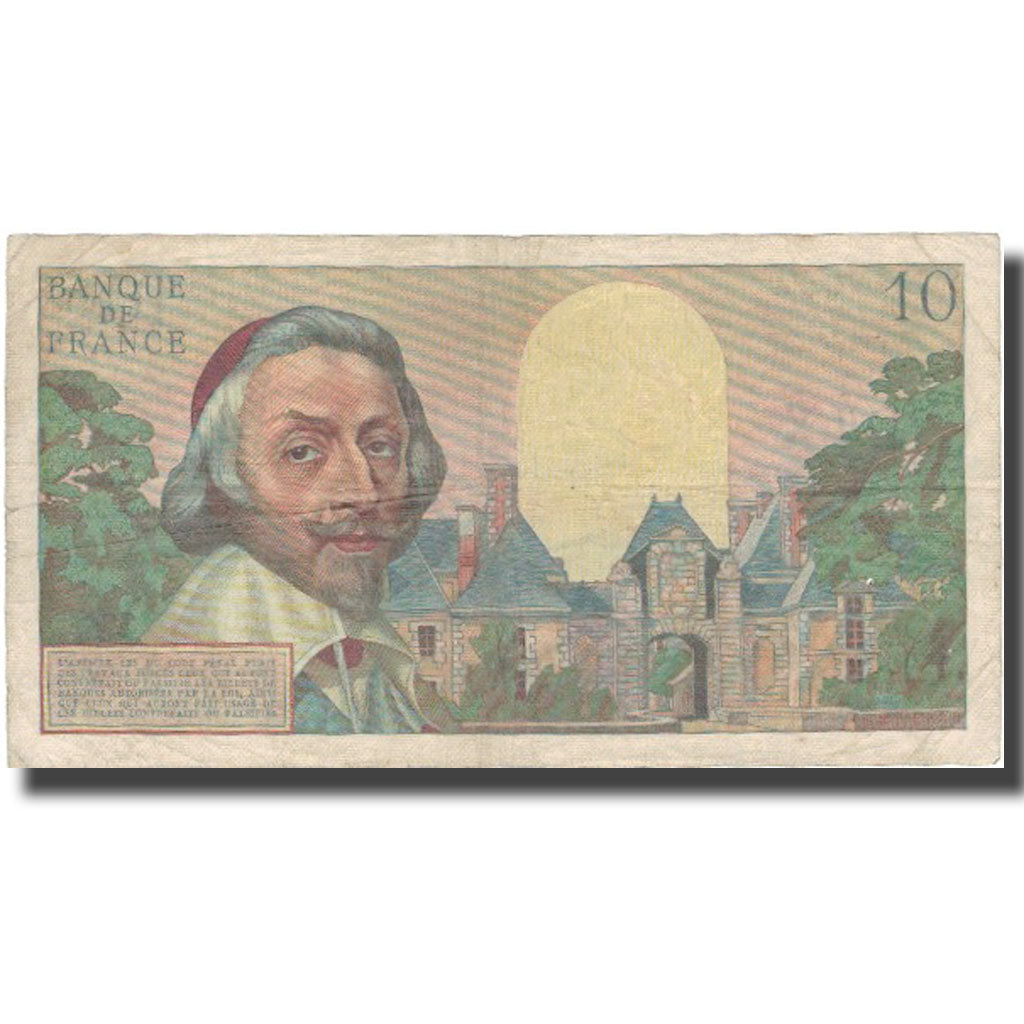 Francia, 10 Nouveaux Francs, Richelieu, 1960, 1960-02-04, BC, Fayette:57.5