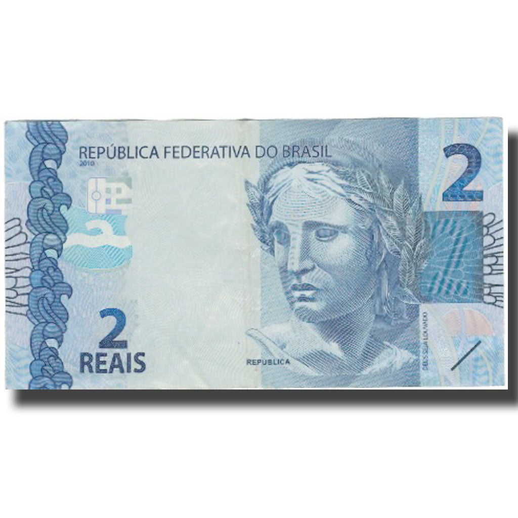 Banknote, Brazil, 2 Reais, 2010, AU(50-53)