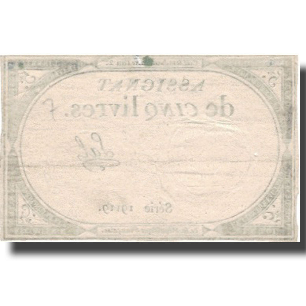 France, 5 Livres, 1793, Sal, 1793, TTB+, KM:A76, Lafaurie:171