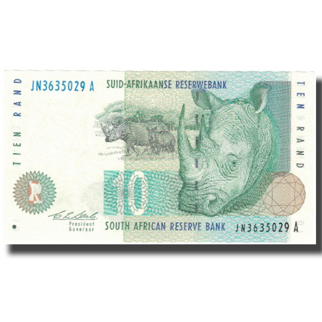 Banknote, South Africa, 10 Rand, KM:113a, UNC(65-70)