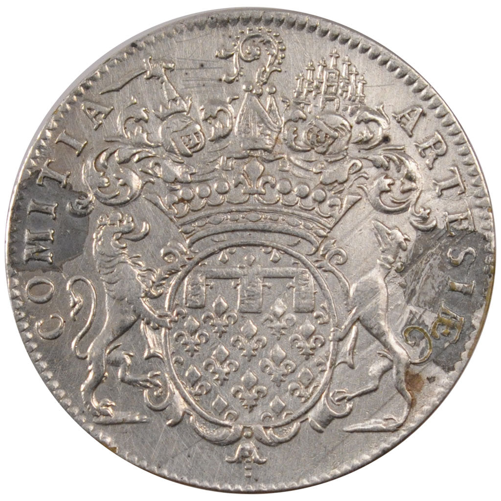 France, Royal, Token, EF(40-45), Silver, Feuardent #6896, 9.00