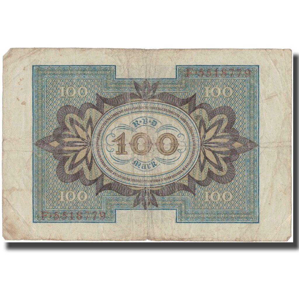 Banknote, Germany, 100 Mark, 1920, 1920-11-01, KM:69a, VF(20-25)