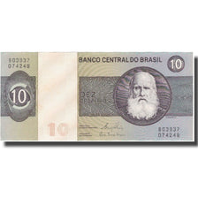 Nota, Brasil, 10 Cruzeiros, UNDATED (1970-80), KM:193e, UNC(65-70)