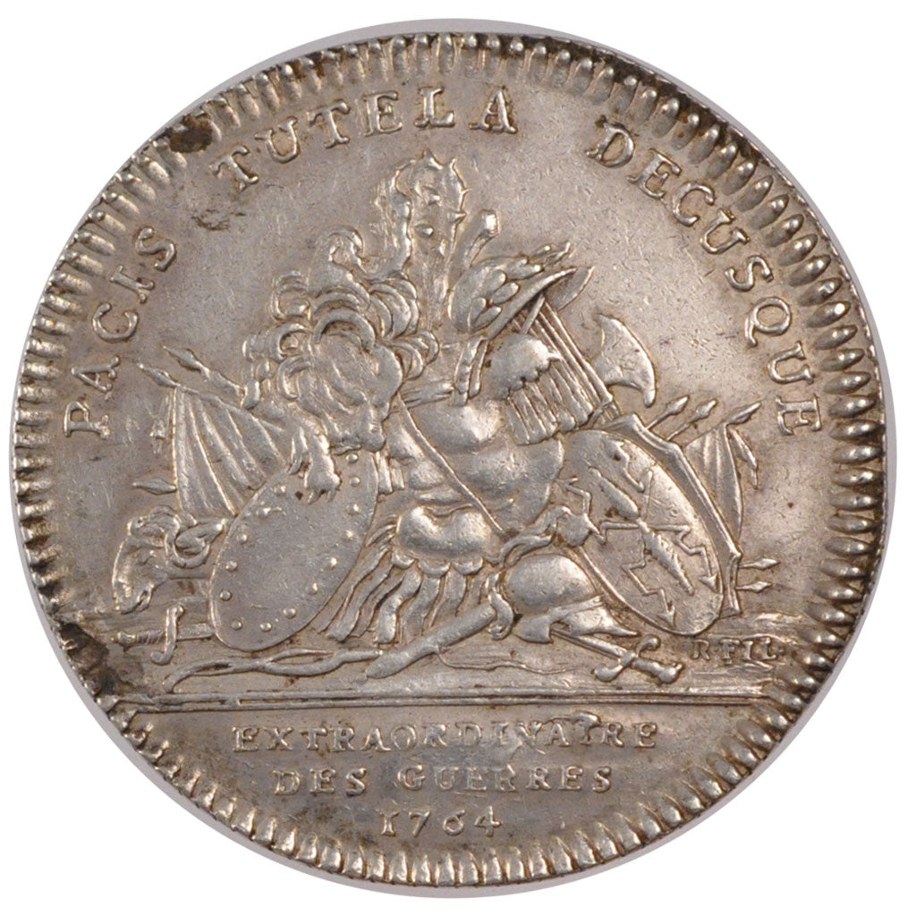 Francia, Token, Royal, 1764, BB+, Argento, Feuardent:870