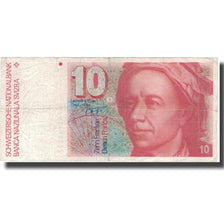 Banknote, Switzerland, 10 Franken, 1983, 1983, KM:53e, VF(20-25)