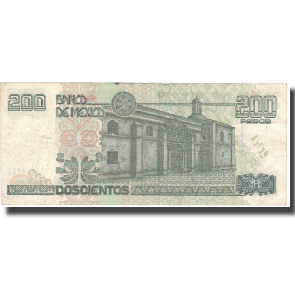 Banknote, Mexico, 200 Pesos, 2000, 2000-08-25, KM:114, VF(30-35)
