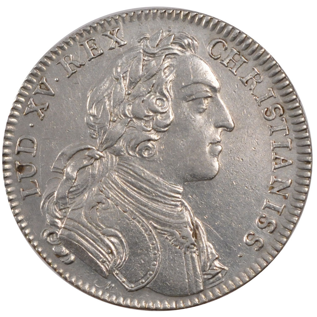 France, Royal, Token, 1746, EF(40-45), Silver, Feuardent #828, 7.22