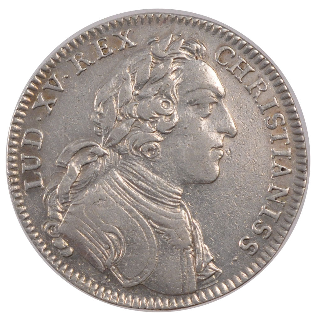 France, Royal, Token, 1746, EF(40-45), Silver, Feuardent #828, 7.48