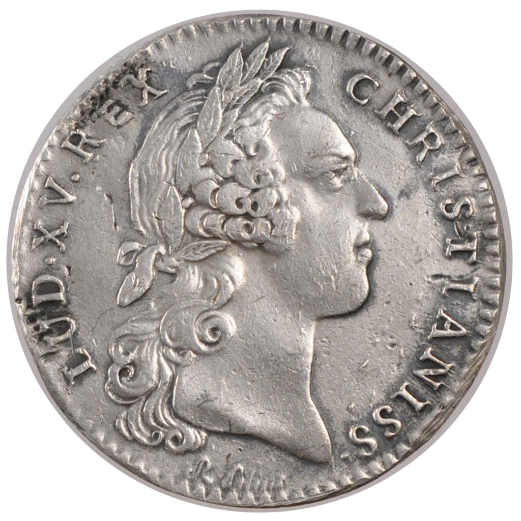 France, Royal, Token, 1757, EF(40-45), Silver, Feuardent #608, 5.76