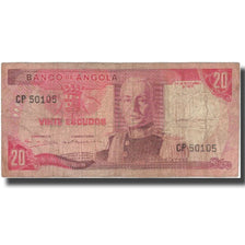 Banknote, Angola, 20 Escudos, 1972, 1972-11-24, KM:99, VG(8-10)