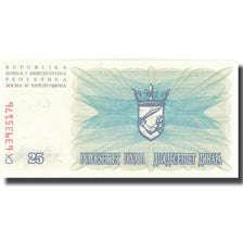 Banknote, Bosnia - Herzegovina, 25 Dinara, 1992, 1992-07-01, KM:11a, EF(40-45)