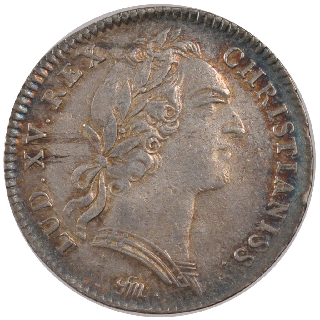 France, Royal, Token, 1755, EF(40-45), Silver, Feuardent #601, 5.92