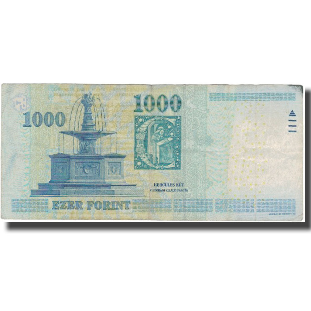 Geldschein, Ungarn, 1000 Forint, 2012, 2012, S+