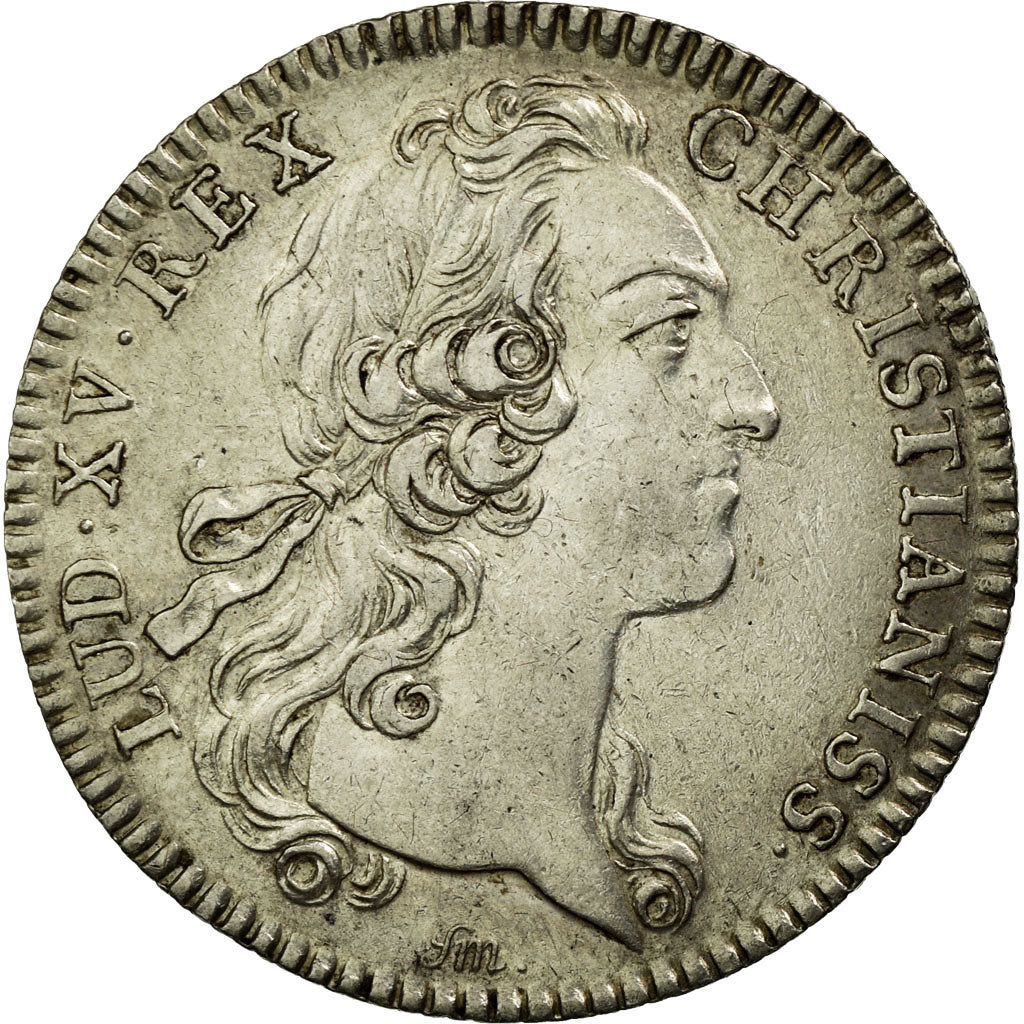 France, Token, Royal, 1745, EF(40-45), Silver, Feuardent:576